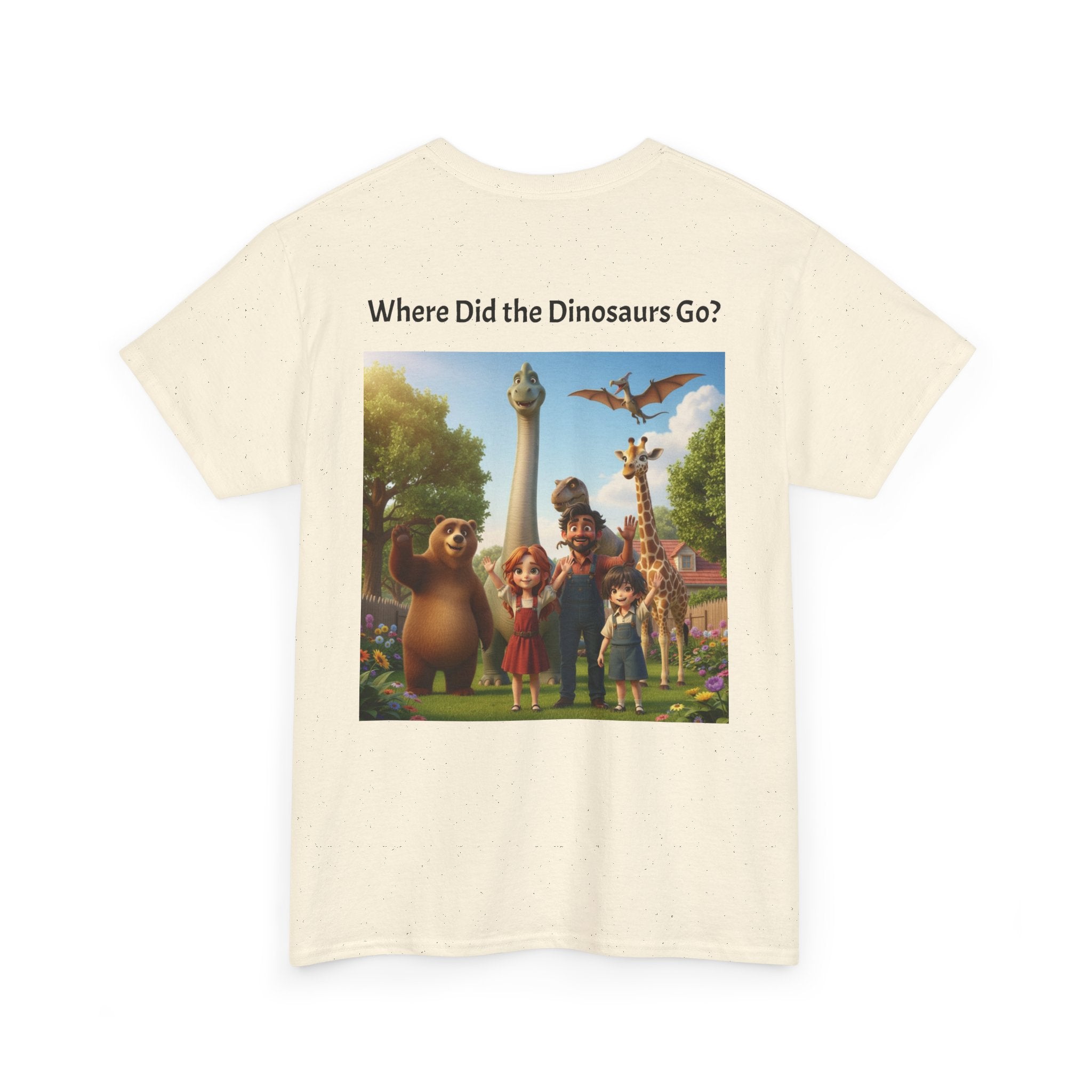 Where Did the Dinosaurs Go? Graphic Tee — Kids Movie Night T-Shirt