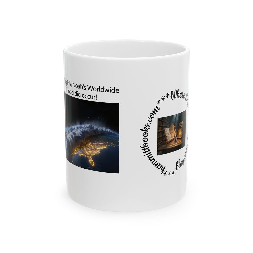 Noah’s Worldwide Flood Mug – Biblical Ark Coffee Cup (11oz & 15oz)