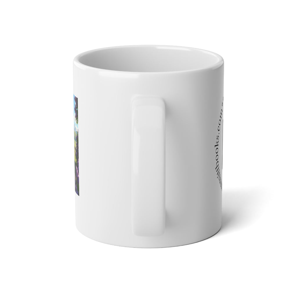 20oz Jumbo Mug — "Where Science Meets Mythology" Illustrated Fantasy Scene
