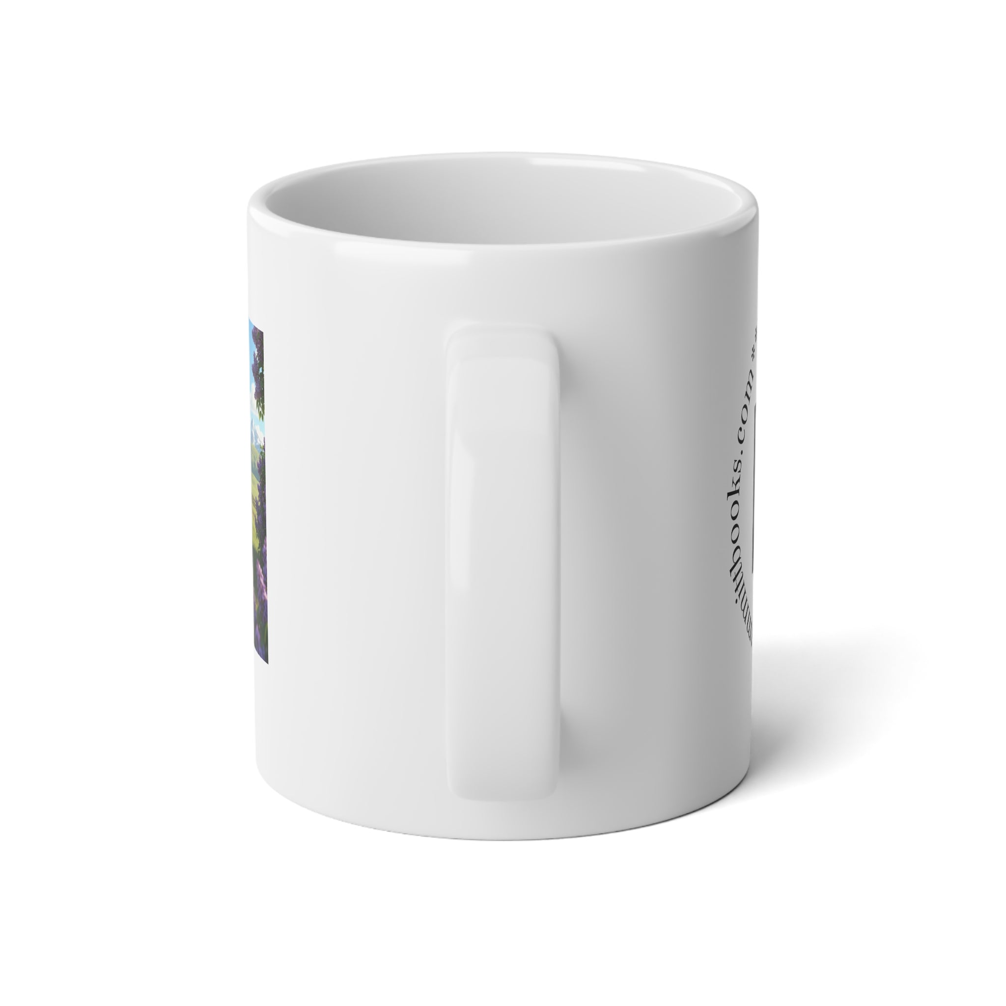 20oz Jumbo Mug — "Where Science Meets Mythology" Illustrated Fantasy Scene