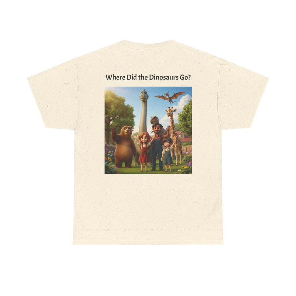 Where Did the Dinosaurs Go? Graphic Tee — Kids Movie Night T-Shirt