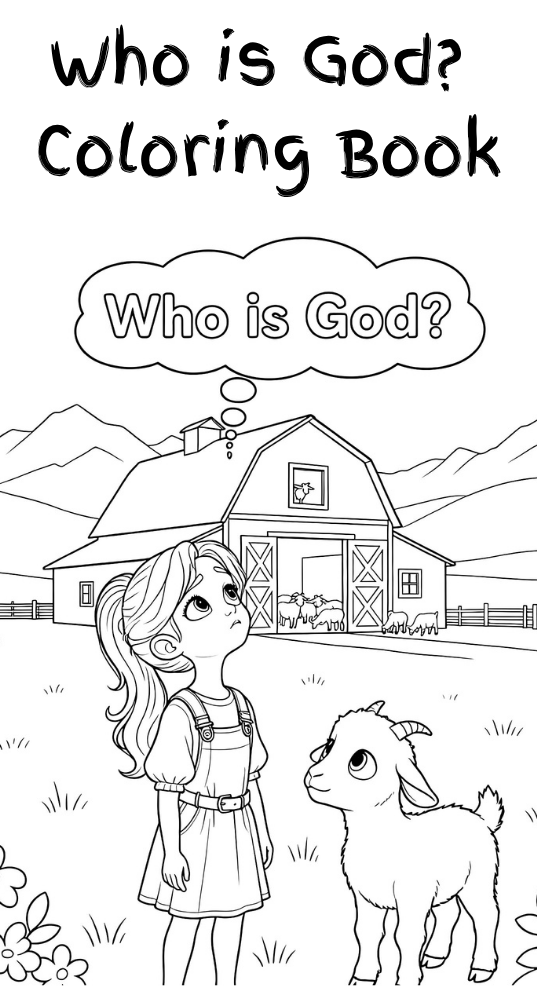 Who is God? Coloring Book